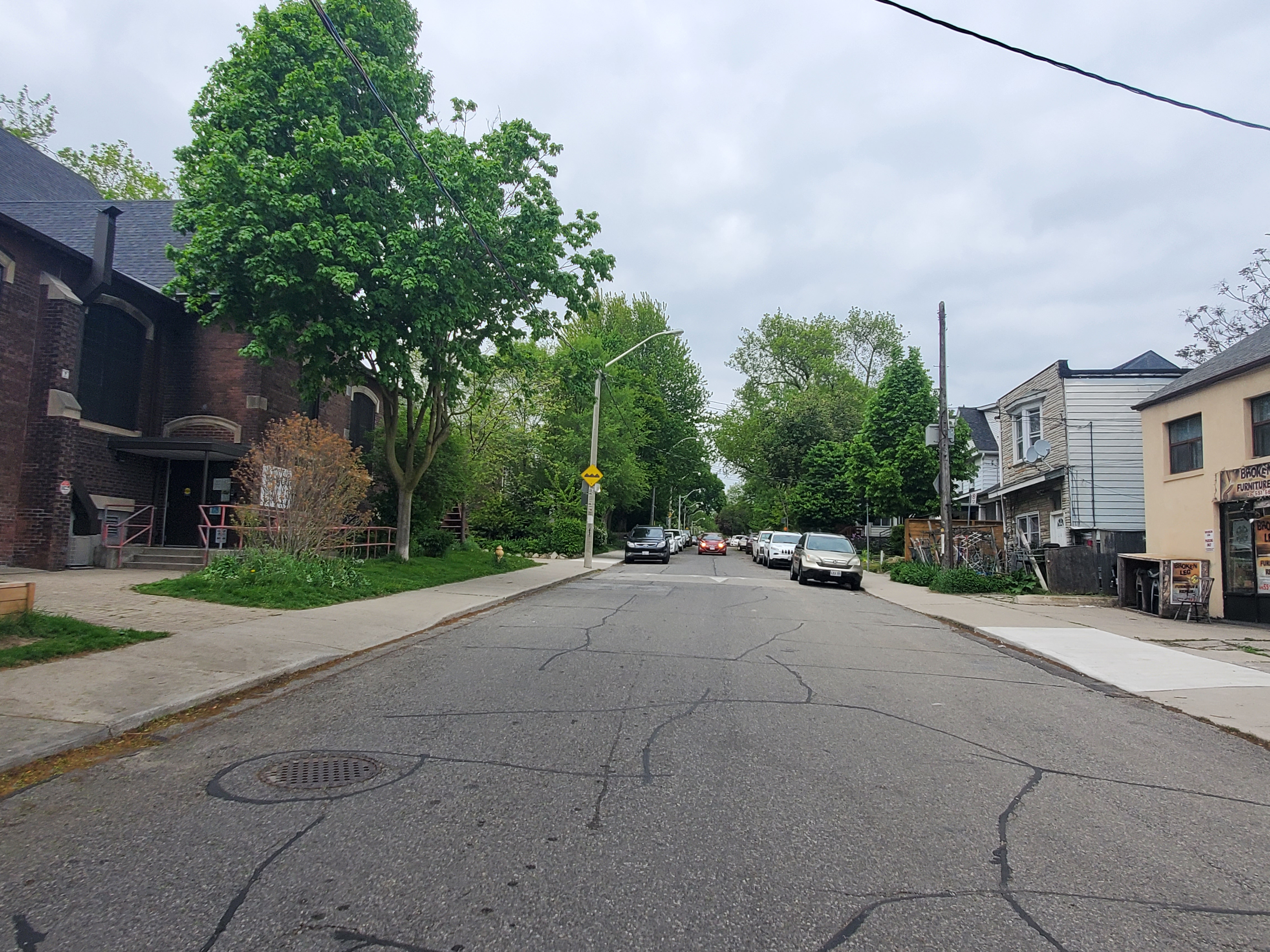 11 Rhodes Avenue southbound from Fairford